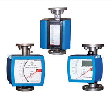 Metal tube float flowmeter